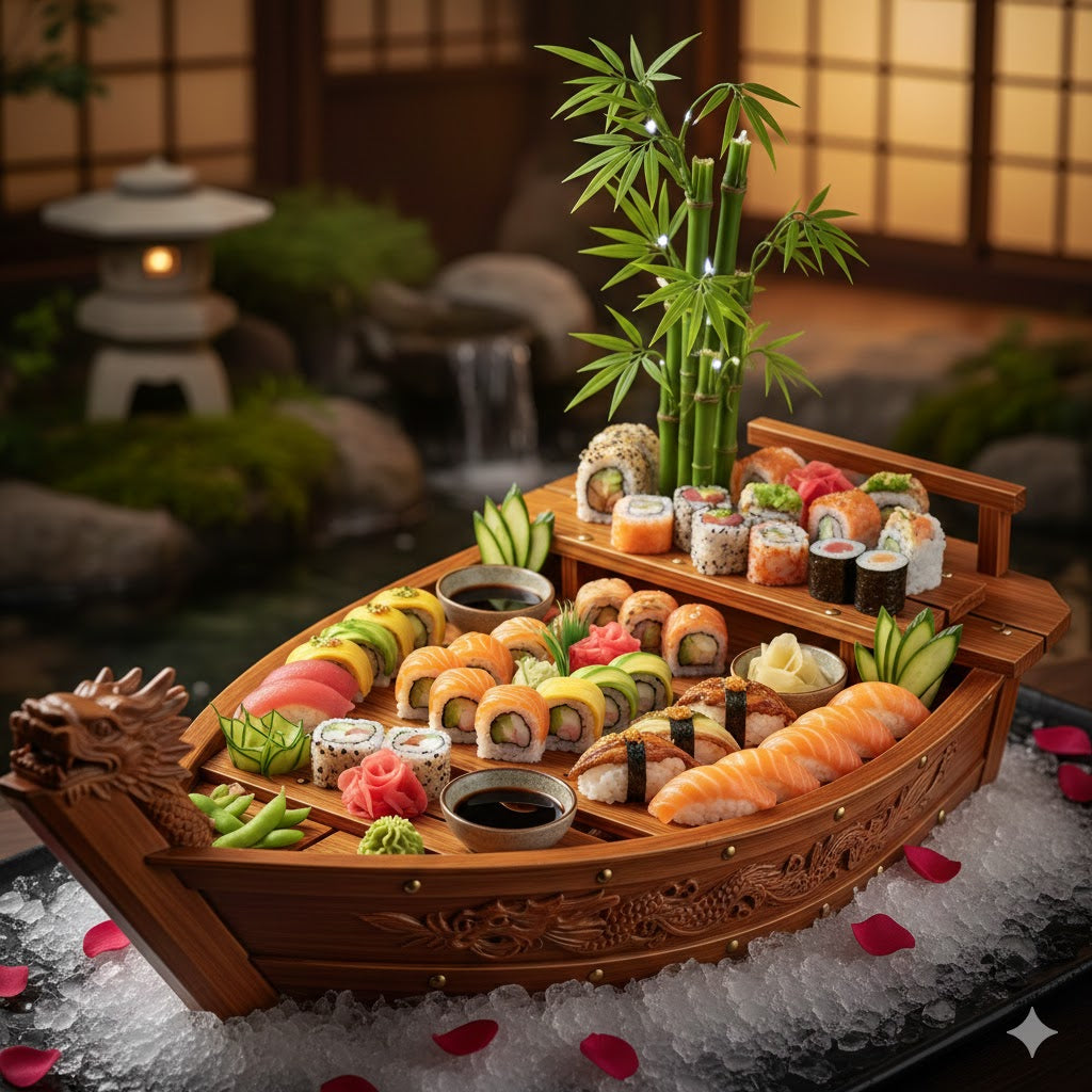 Mobile Live Sushi Catering Service for Parties