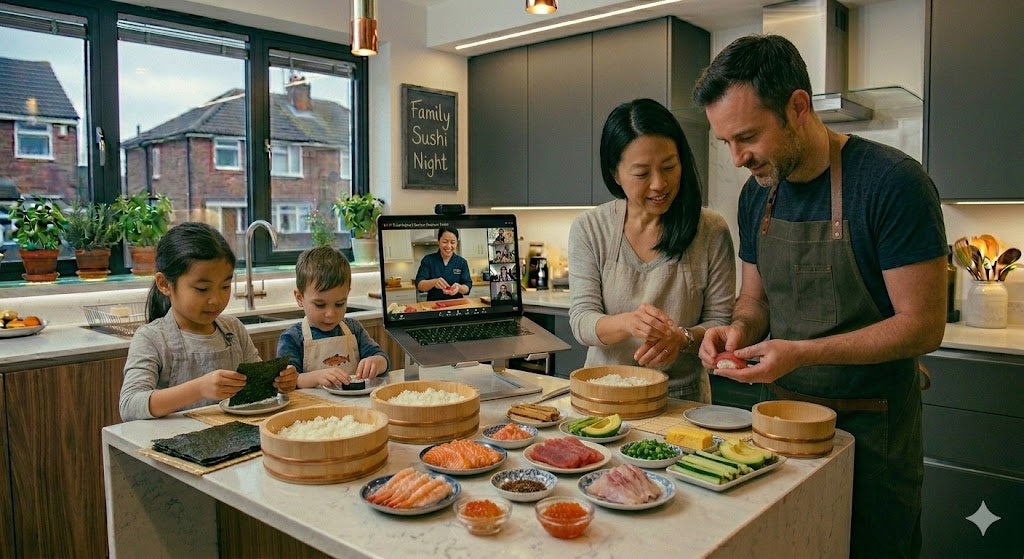 Authentic Sushi Class — Let's Roll at Your Location!