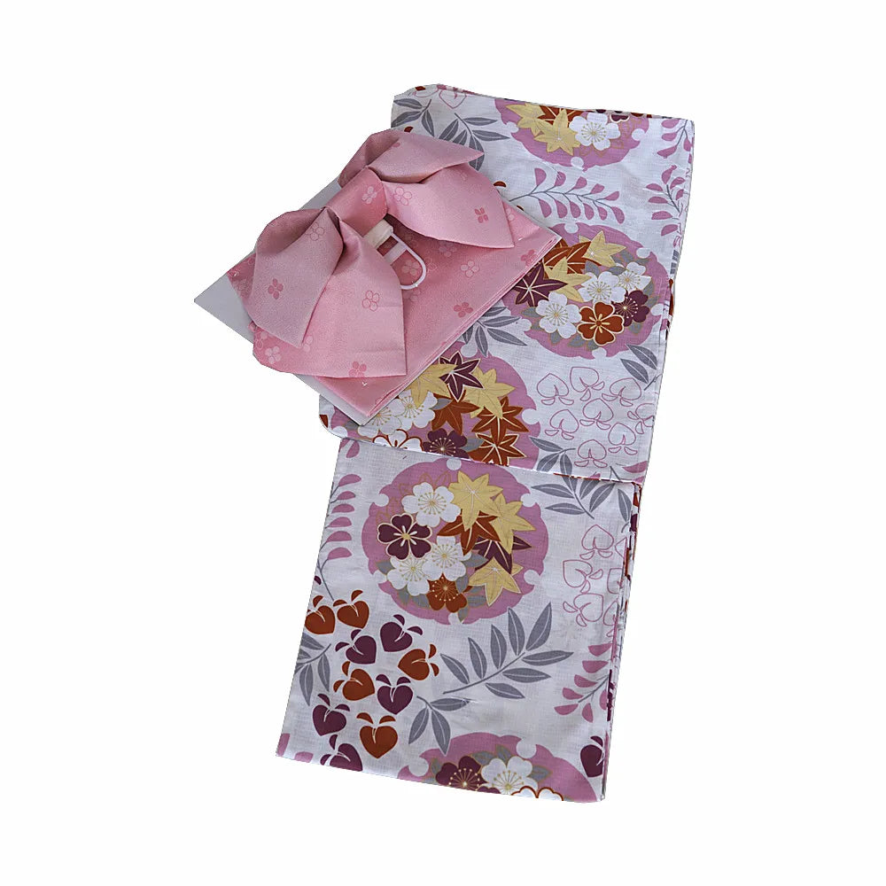 Japanese Traditional Kimono Yukata for Women New Arrival Sale! Formal Wear Fire Festival Travel Kimono Cosplay