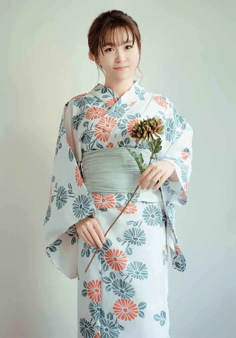 Japanese Yukata | Women's Traditional Cotton Kimono | One Size