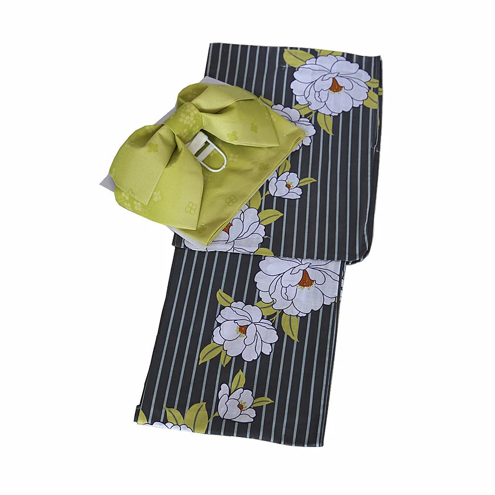 Japanese Traditional Kimono Yukata for Women New Arrival Sale! Formal Wear Fire Festival Travel Kimono Cosplay