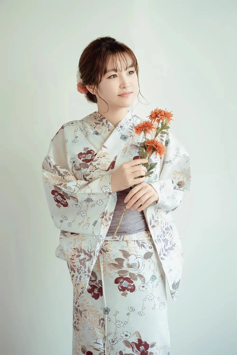 Japanese Yukata | Women's Traditional Cotton Kimono | One Size