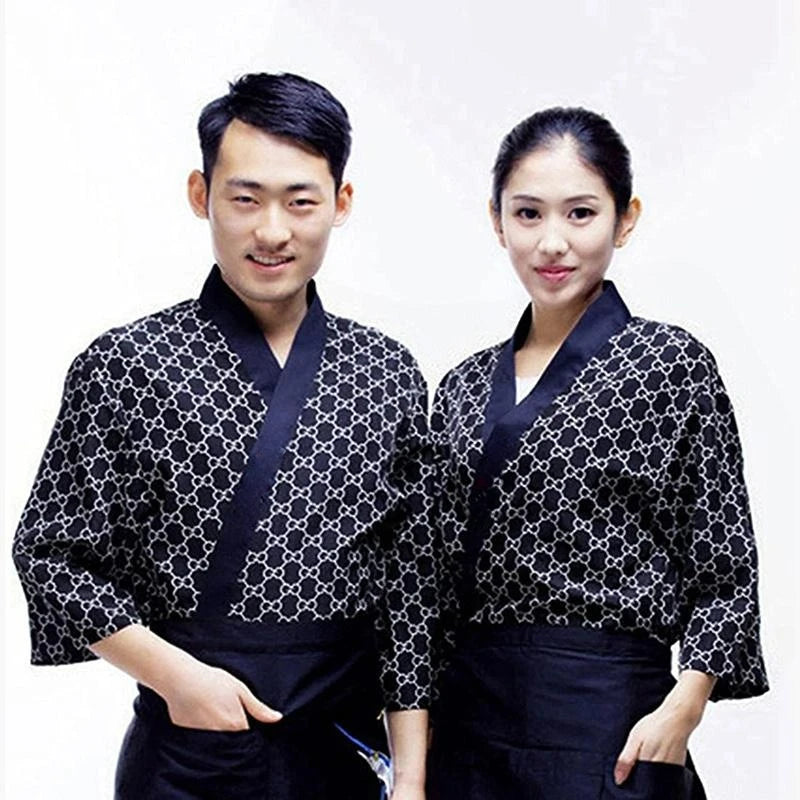 Kimono Sushi Jacket | Men & Women | White, Black & Navy