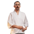 Kimono Chef Jacket | White & Black