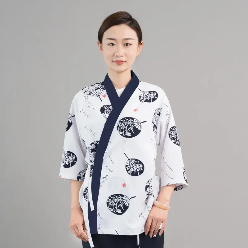 Kimono Sushi Jacket | Men & Women | White, Black & Navy