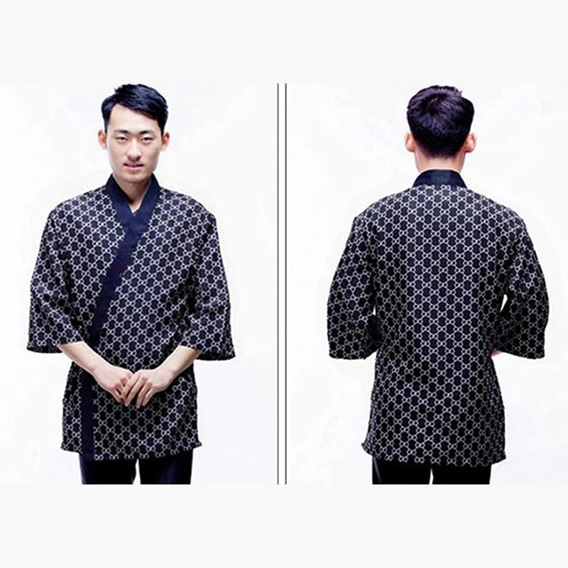 Kimono Sushi Jacket | Men & Women | White, Black & Navy