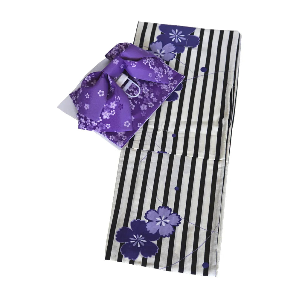 Japanese Traditional Kimono Yukata for Women New Arrival Sale! Formal Wear Fire Festival Travel Kimono Cosplay