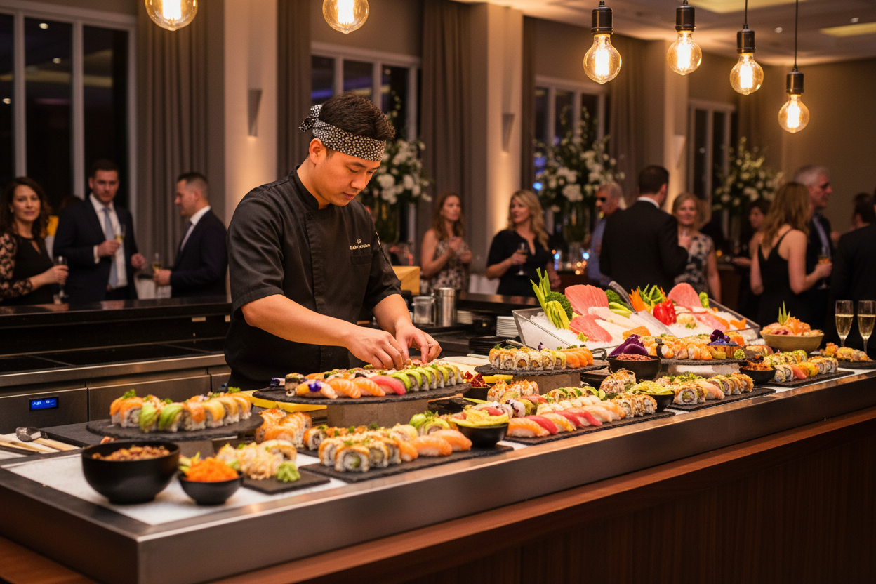 Mobile Live Sushi Catering
