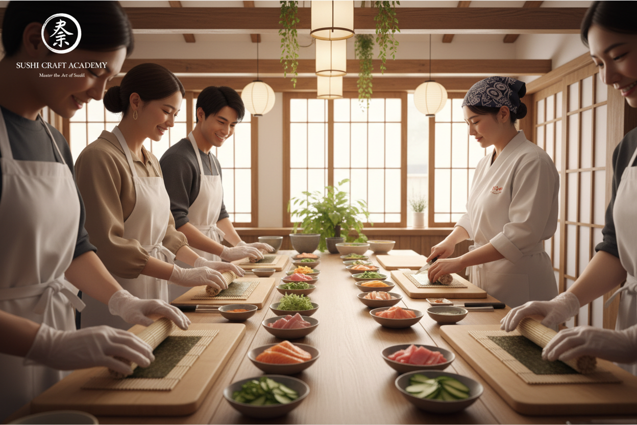Sushi Class in Action Banner
